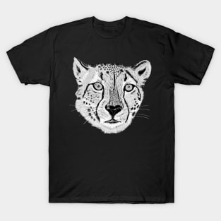 Hand drawn Cheetah T-Shirt